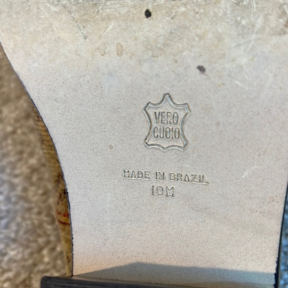 Designer Matisse woven tapestry pointed mules - Picture 6 of 6